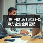 创新网站设计理念升级助力企业全网营销（图4）