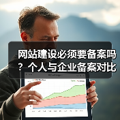 网站建设必须要备案吗?个人与企业备案对比(图2) 网站建设必须要备案吗?个人与企业备案对比(图2)