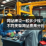 网站建设一般多少钱?不同类型网站费用分析(图2) 网站建设一般多少钱?不同类型网站费用分析(图2)