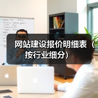 网站建设报价明细表(按行业细分)(图4) 网站建设报价明细表(按行业细分)(图4)