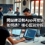 网站建设和App开发该如何选？核心区别分析（图2）