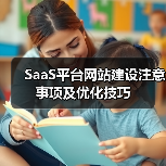 SaaS平台网站建设注意事项及优化技巧(图4) SaaS平台网站建设注意事项及优化技巧(图4)