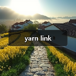 yarn link(图1) yarn link(图1)
