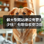 做大型网站建设需要多少钱？有哪些收费项目呢？（图2）