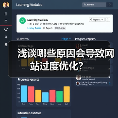浅谈哪些原因会导致网站过度优化?(图4) 浅谈哪些原因会导致网站过度优化?(图4)