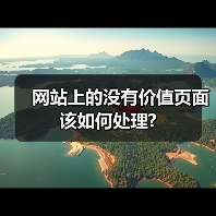 网站上的没有价值页面该如何处理?(图1) 网站上的没有价值页面该如何处理?(图1)