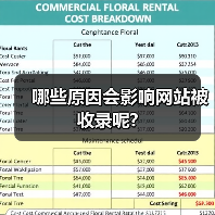 哪些原因会影响网站被收录呢?(图4) 哪些原因会影响网站被收录呢?(图4)