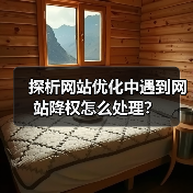 探析网站优化中遇到网站降权怎么处理？（图4）