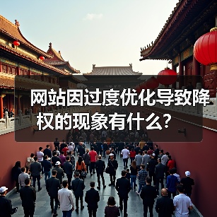 网站因过度优化导致降权的现象有什么?(图1) 网站因过度优化导致降权的现象有什么?(图1)
