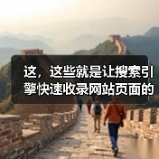 这，这些就是让搜索引擎快速收录网站页面的方法！（图4）