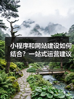 小程序和网站建设如何结合?一站式运营建议(图2) 小程序和网站建设如何结合?一站式运营建议(图2)
