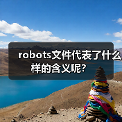 robots文件代表了什么样的含义呢?(图1) robots文件代表了什么样的含义呢?(图1)