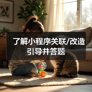 了解小程序关联/改造引导并答题(图4) 了解小程序关联/改造引导并答题(图4)