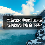 网站优化中哪些因素造成关键词排名会下降?(图4) 网站优化中哪些因素造成关键词排名会下降?(图4)