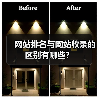 网站排名与网站收录的区别有哪些？（图1）