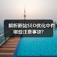 解析新站SEO优化中有哪些注意事项?(图3) 解析新站SEO优化中有哪些注意事项?(图3)