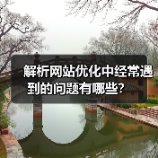 解析网站优化中经常遇到的问题有哪些？（图4）