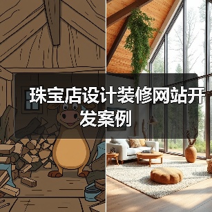 珠宝店设计装修网站开发案例（图2）