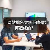 网站排名突然下降是如何造成的？（图1）
