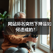 网站排名突然下降是如何造成的？（图3）