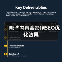 哪些内容会影响SEO优化效果(图4) 哪些内容会影响SEO优化效果(图4)