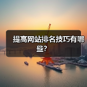 提高网站排名技巧有哪些?(图2) 提高网站排名技巧有哪些?(图2)