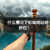 什么情况下影响网站被降权?(图4) 什么情况下影响网站被降权?(图4)
