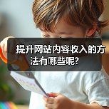 提升网站内容收入的方法有哪些呢?(图3) 提升网站内容收入的方法有哪些呢?(图3)