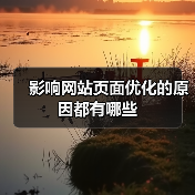 影响网站页面优化的原因都有哪些(图3) 影响网站页面优化的原因都有哪些(图3)
