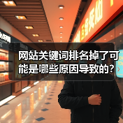 网站关键词排名掉了可能是哪些原因导致的?(图1) 网站关键词排名掉了可能是哪些原因导致的?(图1)
