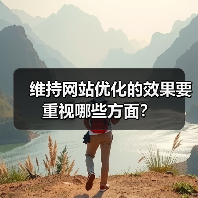 维持网站优化的效果要重视哪些方面?(图4) 维持网站优化的效果要重视哪些方面?(图4)