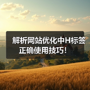 解析网站优化中H标签正确使用技巧!(图2) 解析网站优化中H标签正确使用技巧!(图2)