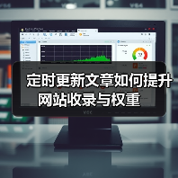 定时更新文章如何提升网站收录与权重（图1）