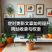 定时更新文章如何提升网站收录与权重（图4）