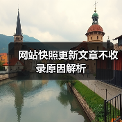 网站快照更新文章不收录原因解析（图1）