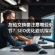 友链交换要注意哪些细节?SEO优化避坑指南(图1) 友链交换要注意哪些细节?SEO优化避坑指南(图1)