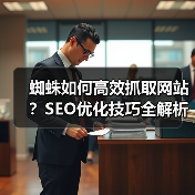 蜘蛛如何高效抓取网站？SEO优化技巧全解析（图1）