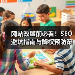 网站改版前必看!SEO避坑指南与降权预防策略(图4) 网站改版前必看!SEO避坑指南与降权预防策略(图4)