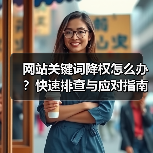 网站关键词降权怎么办?快速排查与应对指南(图4) 网站关键词降权怎么办?快速排查与应对指南(图4)