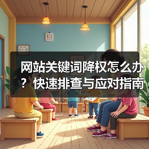 网站关键词降权怎么办?快速排查与应对指南(图3) 网站关键词降权怎么办?快速排查与应对指南(图3)