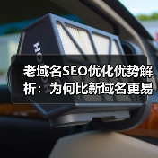 老域名SEO优化优势解析:为何比新域名更易排名?(图3) 老域名SEO优化优势解析:为何比新域名更易排名?(图3)