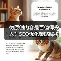 伪原创内容是否值得投入?SEO优化策略解析(图3) 伪原创内容是否值得投入?SEO优化策略解析(图3)