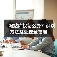 网站降权怎么办？识别方法及处理全攻略（图2）