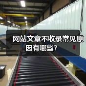 网站文章不收录常见原因有哪些？（图3）