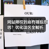 网站降权到底有哪些原因？优化误区全解析（图3）
