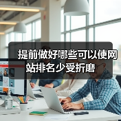 提前做好哪些可以使网站排名少受折磨（图4）