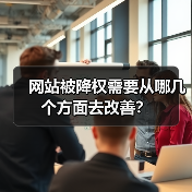 网站被降权需要从哪几个方面去改善?(图2) 网站被降权需要从哪几个方面去改善?(图2)