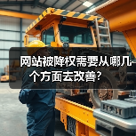 网站被降权需要从哪几个方面去改善?(图1) 网站被降权需要从哪几个方面去改善?(图1)