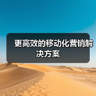 更高效的移动化营销解决方案(图3) 更高效的移动化营销解决方案(图3)