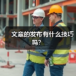 文章的发布有什么技巧吗?(图2) 文章的发布有什么技巧吗?(图2)